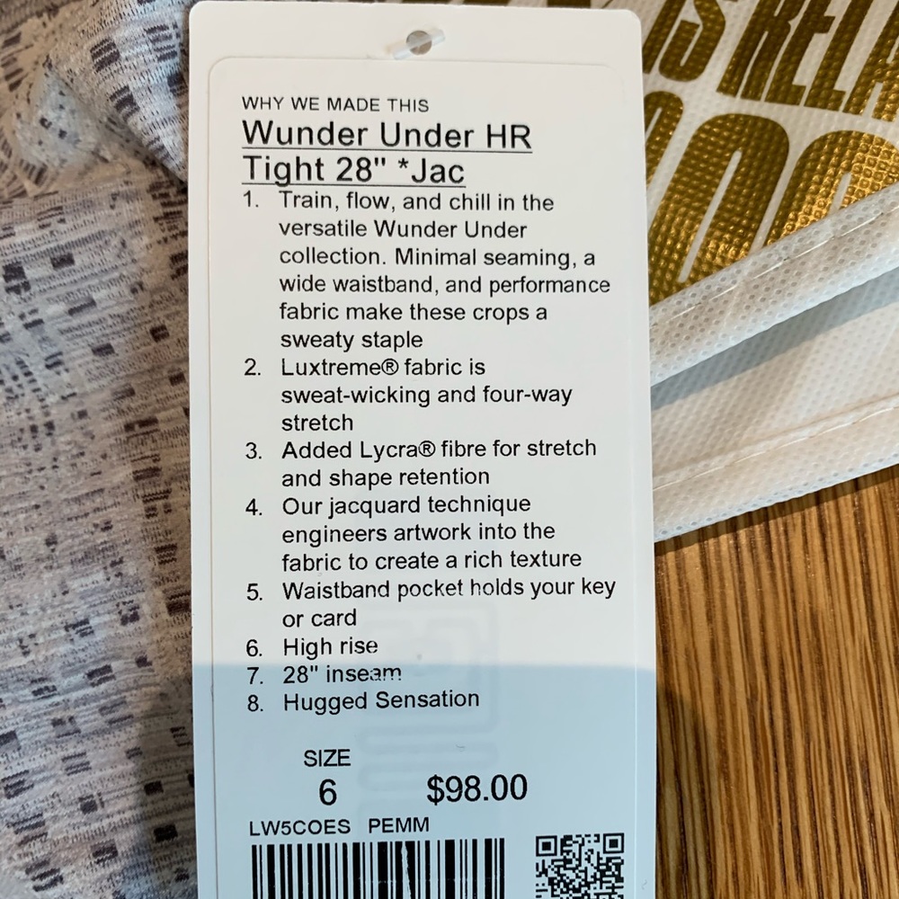 Lululemon tight 28’’